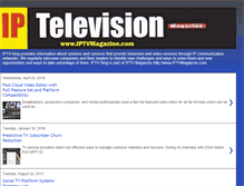 Tablet Screenshot of iptv-blog.com